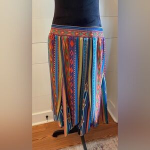 Soft Surroundings Fantasia Carnival Handkerchief Skirt. Size extra large. Fun!